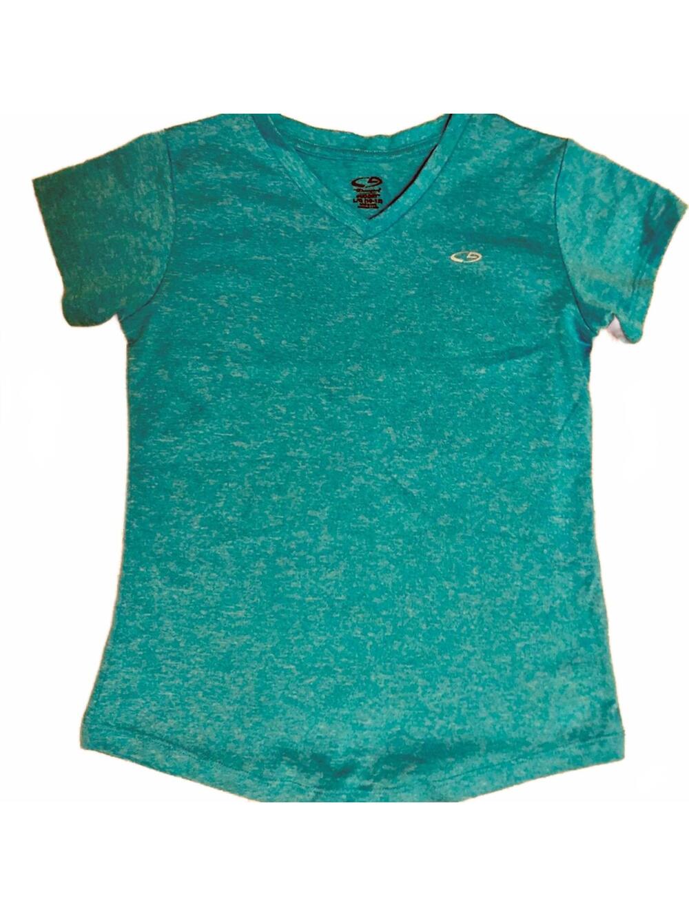 Girls Athletic T-Shirt Casual Activewear Tee